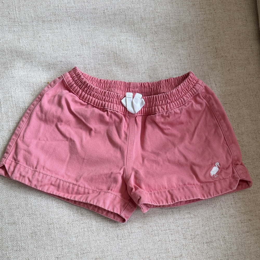 The Beaufort Bonnet Company Orange Girls' Drawstring Shorts